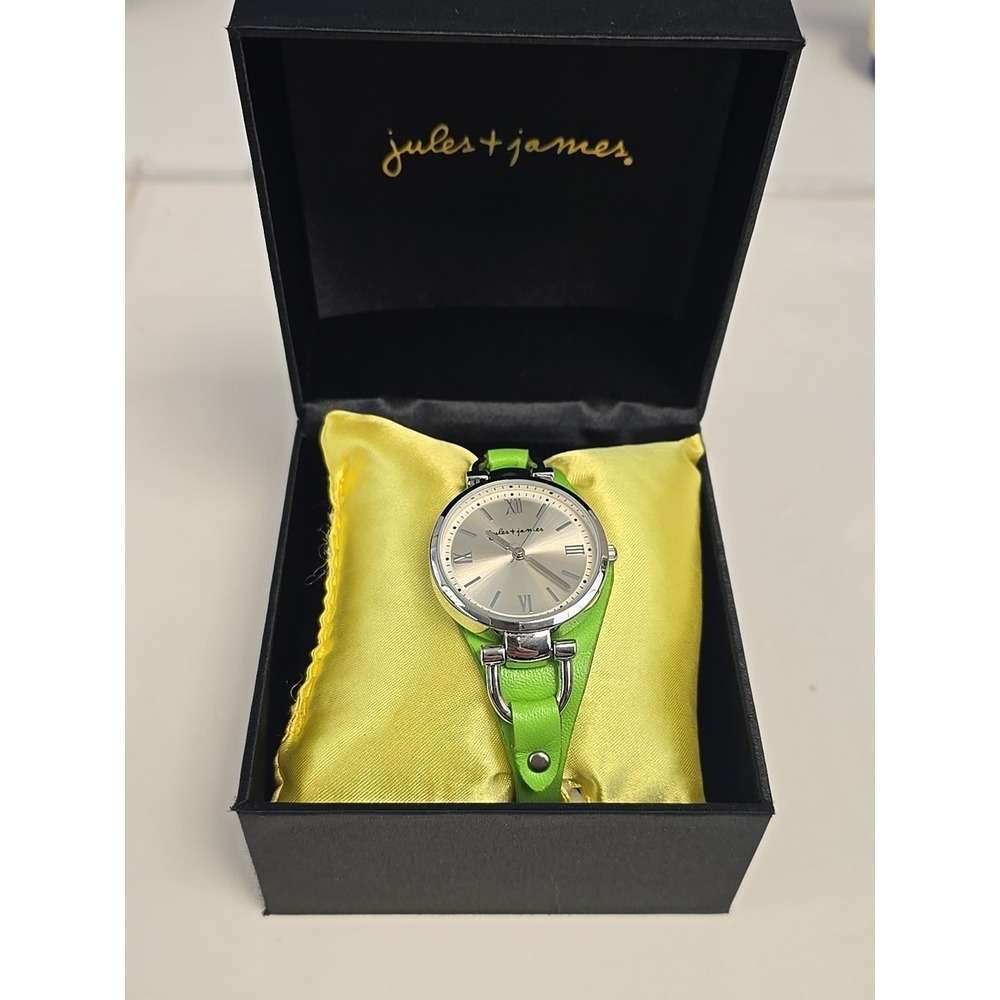 Jules And James‎ Women's Lime Green Wrist Watch JJ1155 NWT